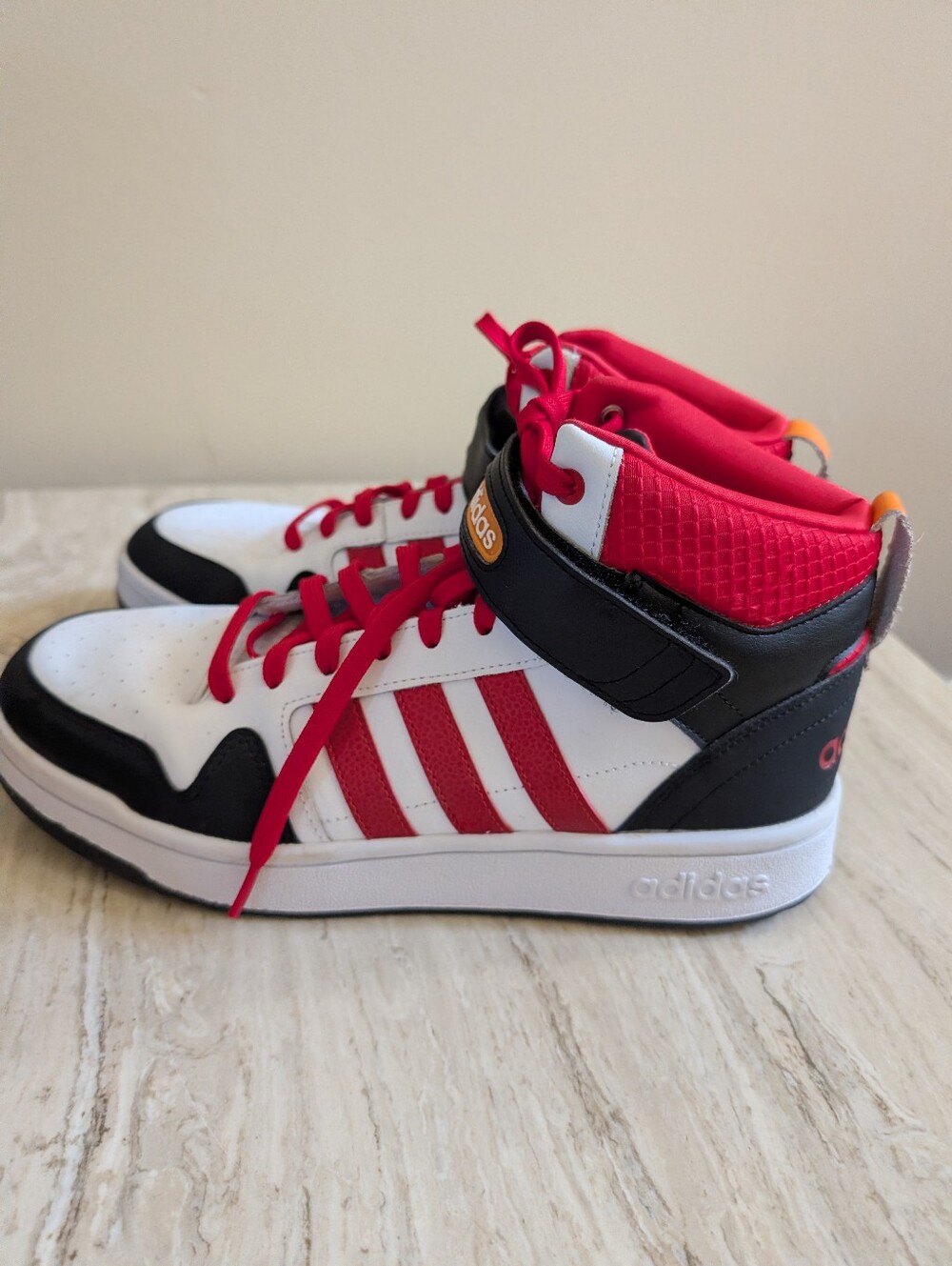 Adidas Postmove Mid Mens Casual Sneaker Shoes White Red GZ3793 Sz 11